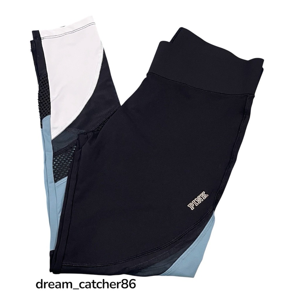Victoria's Secret Pink Ultimate Bonded Colorblock Leggings Sz Small - Picture 3 of 7